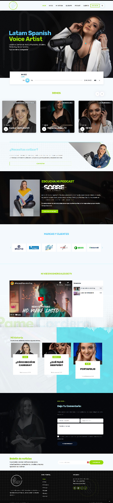 Latam Spanish Voice Artist