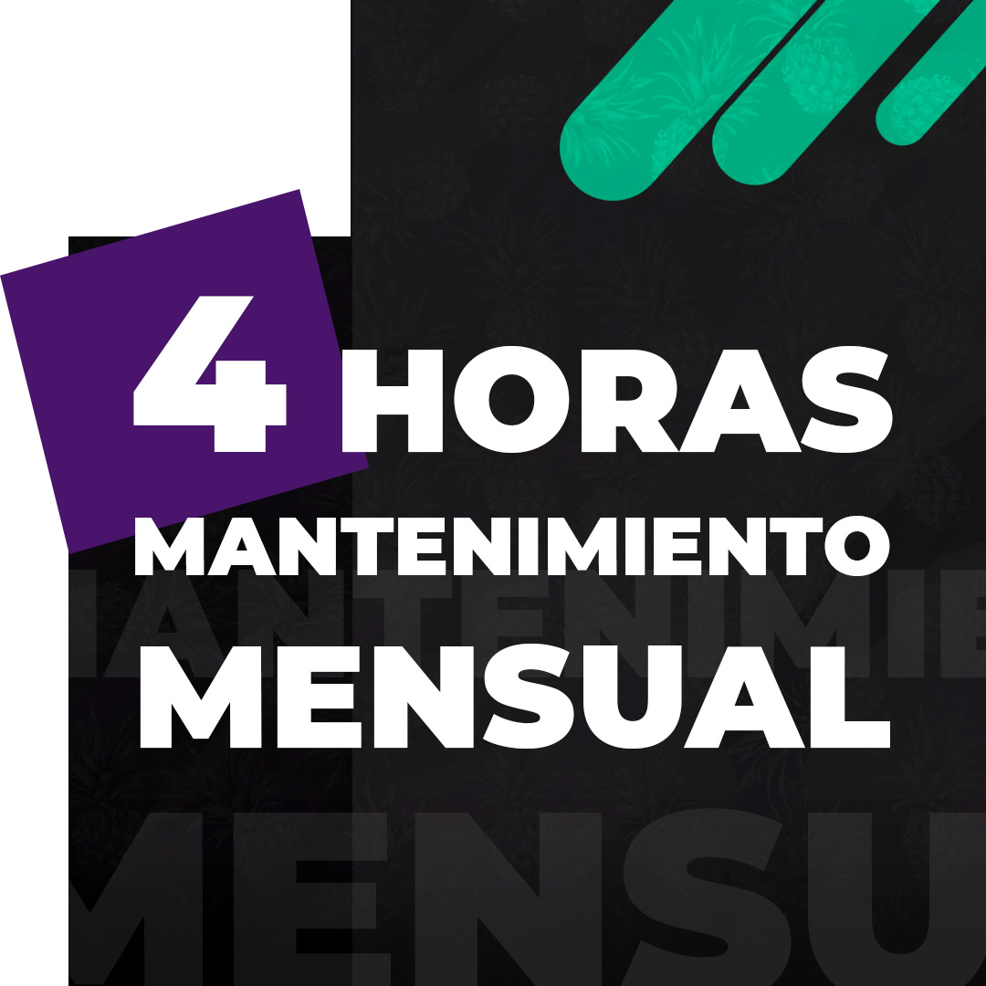 Mensualidad de Mantenimiento